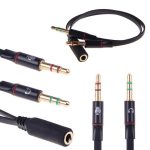 10pcs 3 5mm Female To 2 Male Font B Headphone B Font Font B Mic B 900x900