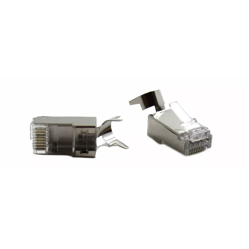 Luggar CAT7 STP 8P8C Male Connector EZ Plug